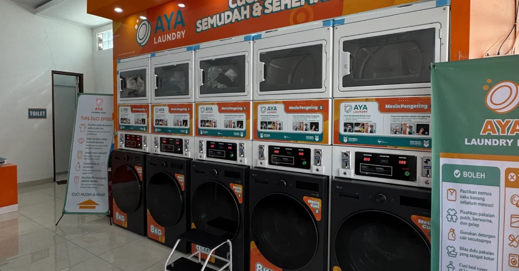 Laundry Self Service Koin 1