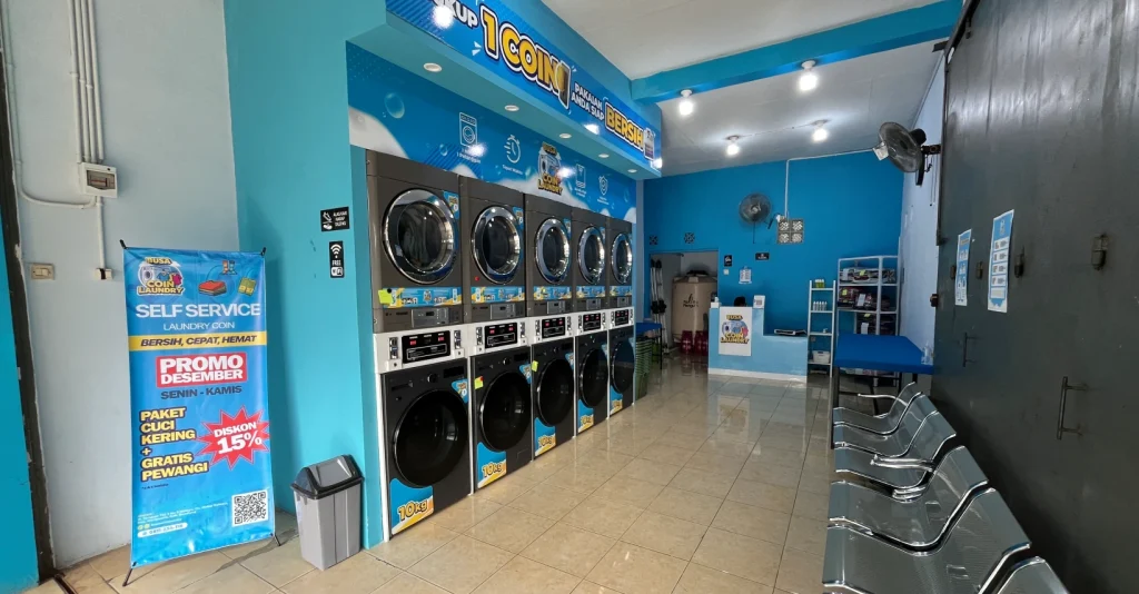 Laundry Self Service Koin 2