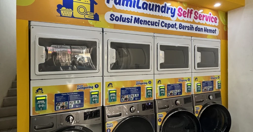 Laundry Self Service Tap 1
